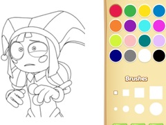 Lalao Pomni Coloring Book For Kids