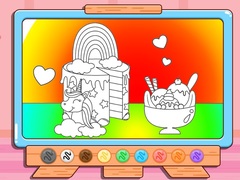 Lalao Coloring Book: Unicorn Chef