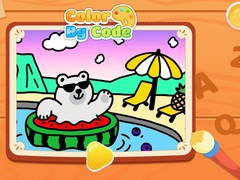 Lalao Color By Code: Polar Bear