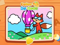 Lalao Color By Code: Hot Air Balloon