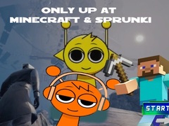 Lalao Only Up At Minecraft & Sprunki