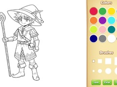 Lalao Elf Coloring Book