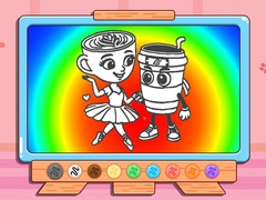 Lalao Coloring Book: Cappuccina Assassino Love Story