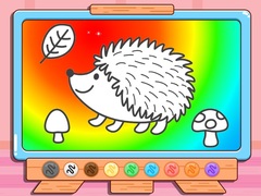 Lalao Coloring Book: Hedgehog