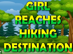 Lalao Girl Reaches Hiking Destination