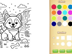 Lalao Dog Coloring Book