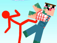 Lalao Red Stickman vs Craftmans