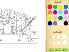 Lalao Dinosaur Coloring Book For Kids