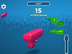 Lalao Money Gun Clicker
