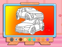 Lalao Coloring Book: Sports Car