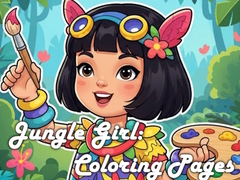 Lalao Jungle Girl: Coloring Pages