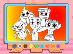 Lalao Coloring Book: Sprunki Italian Brainrot Mod
