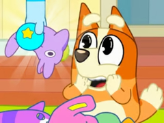 Lalao Jigsaw Puzzle: Bluey Toy Claw Machine