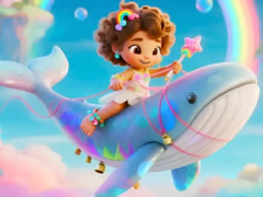 Lalao Jigsaw Puzzle: Whale In Clouds