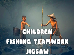 Lalao Children Fishing Teamwork Jigsaw