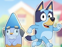 Lalao Jigsaw Puzzle: Bluey & Bingo Obstacle Course