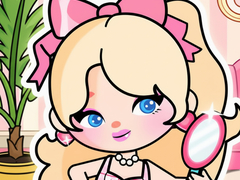 Lalao Jigsaw Puzzle: Aha World Barbie Dollhouse