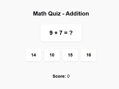 Lalao Math Quiz Addition