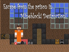 Lalao Escape from the prison in Mineblock! Destruction!