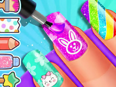Lalao Coloring Book: Girls Nail Art Design