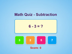 Lalao Math Quiz - Subtraction