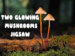 Lalao Two Glowing Mushrooms Jigsaw