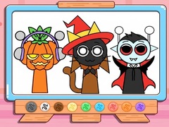 Lalao Coloring Book: Incredibox Sprunki Halloween
