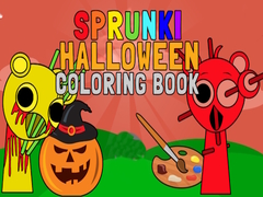 Lalao Sprunki Halloween Coloring Book