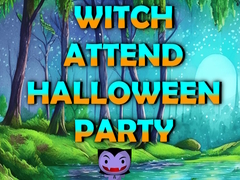 Lalao Witch Attend Halloween Party