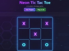 Lalao Neon Tic-Tac-Toe