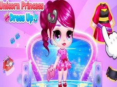Lalao Unicorn Princess Dress Up