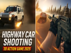 Lalao Highway Car Shooting 3D Action Game 2025