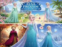 Lalao Elsa Frozen Season Dress Up