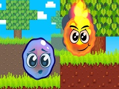Lalao Fire Ball and Water Ball: Parkour Love Balls