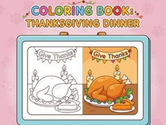 Lalao Coloring Book: Thanksgiving Dinner