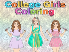 Lalao College Girls Coloring