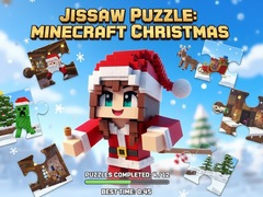 Lalao Jigsaw Puzzle: Minecraft Christmas