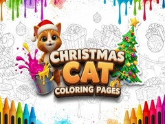 Lalao Christmas Cat Coloring Pages