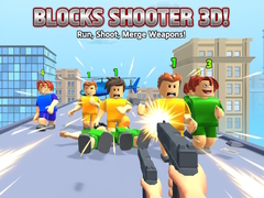 Lalao Blocks Shooter 3D! Run, Shoot, Merge Weapons!