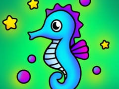 Lalao Seahorse Coloring