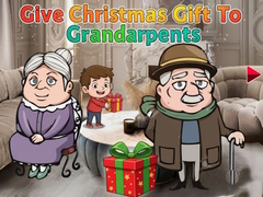 Lalao Give Christmas Gift To Grandparents
