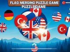 Lalao Flag Merging Game Puzzle Game