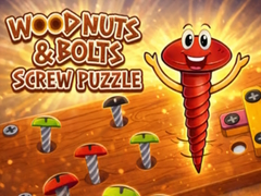 Lalao Wood Nuts and Bolts Screw Puzzle