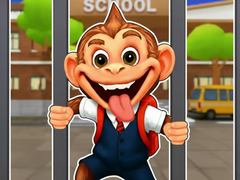 Lalao Jigsaw Puzzle: Monkey Student School Prank