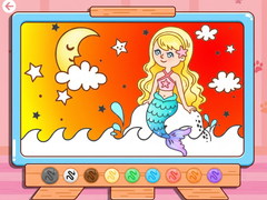 Lalao Coloring Book: Moonlight Mermaid