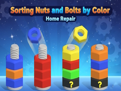 Lalao Sorting Nuts and Bolts by Color: Home Repair