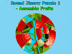 Lalao Round jigsaw Puzzle 2 - Assemble Fruits