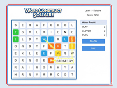 Lalao Word Construct Solitaire