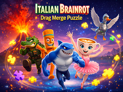 Lalao Italian Brainrot Drag Merge Puzzle