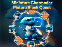 Lalao Miniature Charmander Picture Block Quest